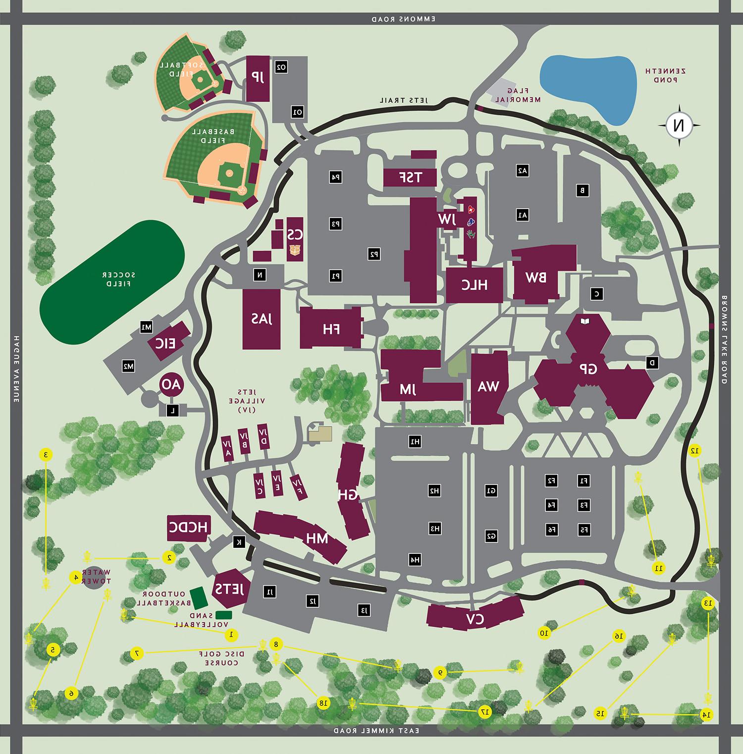 cantral campus map